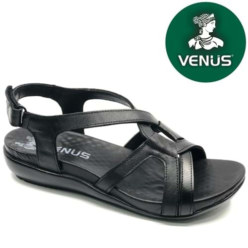 Venüs Viscosa Hakiki Deri Comfort Ortopedik Kadın Sandalet
