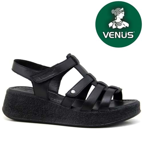 Venüs Virrig Hakiki Deri Comfort Ortopedik Kadın Sandalet