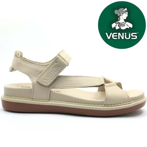 Venüs Sisu Hakiki Deri Comfort Ortopedik Kadın Sandalet