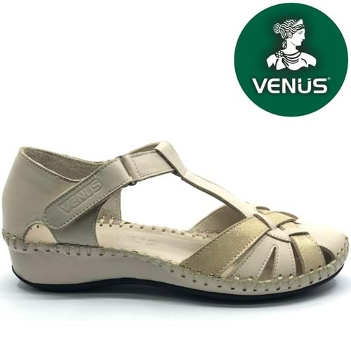 Venüs Tingi Hakiki Deri Comfort Ortopedik Kadın Sandalet