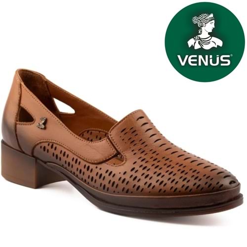 Venüs Vela Hakiki Deri Comfort Ortopedik Kadın Kısa Topuklu Ayakkabı