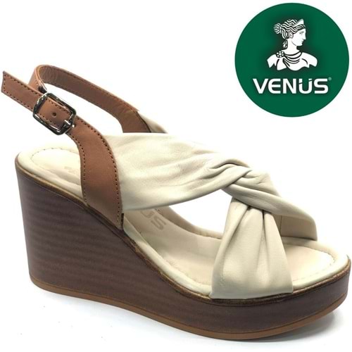 Venüs Victorr Hakiki Deri Comfort Ortopedik Kadın Sandalet