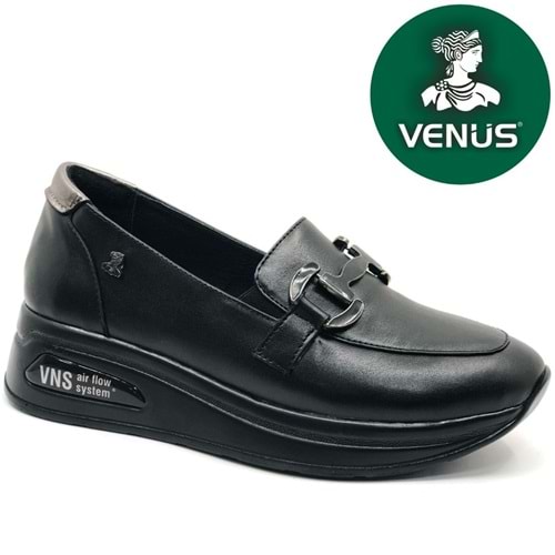 Venüs Guye Hakiki Deri Ortopedik Oxford Kadın Aır-Flow Taban Klasik Ayakkabı