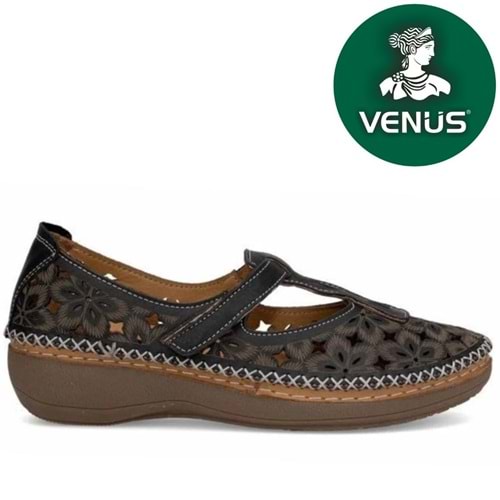 Venüs Vingii Hakiki Deri Kadın Babet Ayakkabı