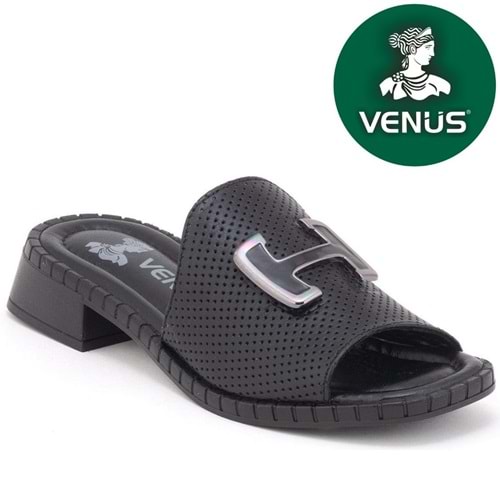 Venüs Mefron Hakiki Deri Kadın Terlik