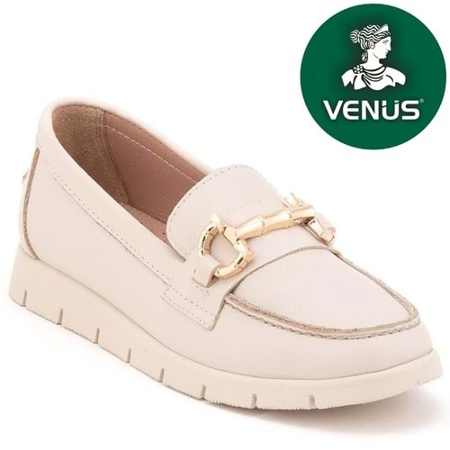 Venüs Agev Hakiki Deri Ortopedik Kadın Casual Babet Ayakkabı