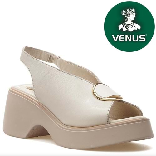 Venüs Sigma Hakiki Deri Comfort Ortopedik Kadın Sandalet