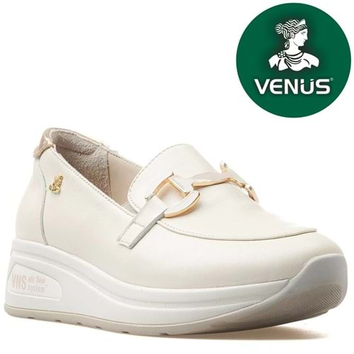 Venüs Guye Hakiki Deri Ortopedik Oxford Kadın Aır-Flow Taban Klasik Ayakkabı