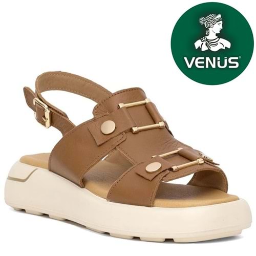 Venüs Tauri Hakiki Deri Comfort Ortopedik Kadın Sandalet