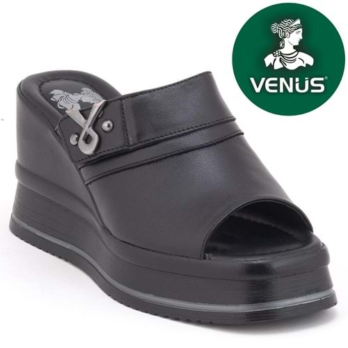 Venüs Yuppiy Hakiki Deri Kadın Terlik