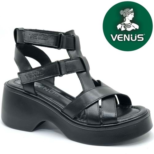 Venüs Sauron Hakiki Deri Comfort Ortopedik Kadın Sandalet