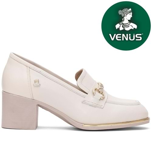 Venüs Ünve Hakiki Deri Comfort Ortopedik Kadın Topuklu Ayakkabı