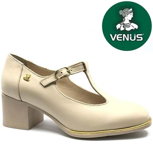 Venüs Belatrix Hakiki Deri Comfort Ortopedik Kadın Klasik Topuklu Ayakkabı