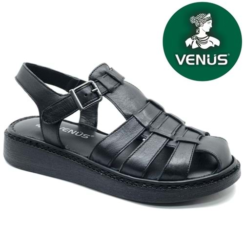 Venüs Yavanna Hakiki Deri Comfort Ortopedik Kadın Sandalet