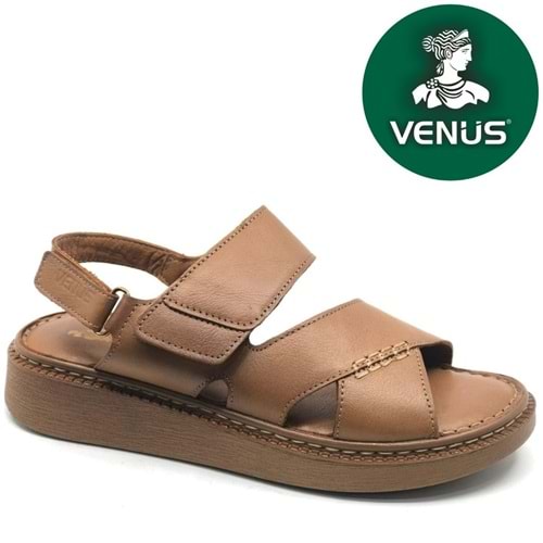 Venüs Axiz Hakiki Deri Comfort Ortopedik Kadın Sandalet