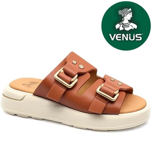 Venüs Rigitage Hakiki Deri Kadın Terlik