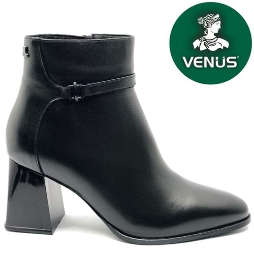 Venüs Bomdella Hakiki Deri Ortopedik Topuklu Kadın Bot