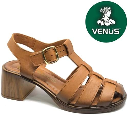 Venüs Pungens Hakiki Deri Comfort Ortopedik Kadın Sandalet