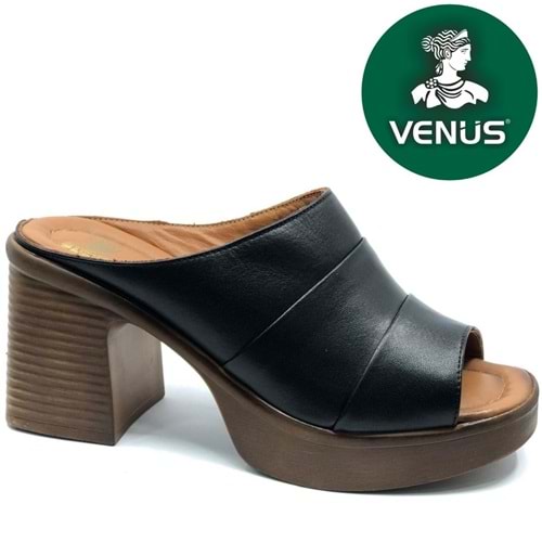 Venüs Kitsa Hakiki Deri Kadın Terlik