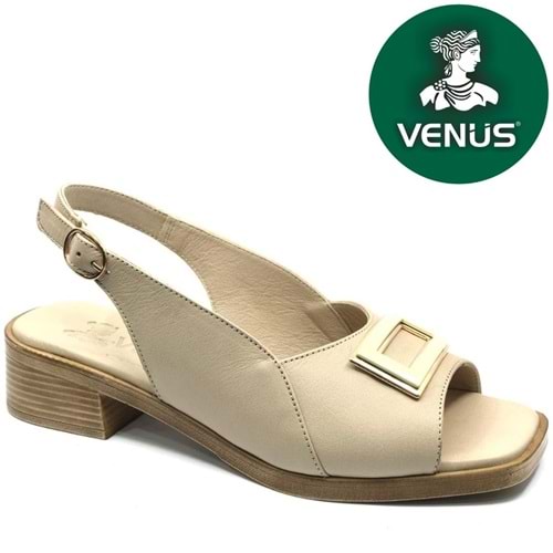 Venüs Nurive Hakiki Deri Comfort Ortopedik Kadın Sandalet