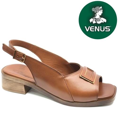 Venüs Nurive Hakiki Deri Comfort Ortopedik Kadın Sandalet
