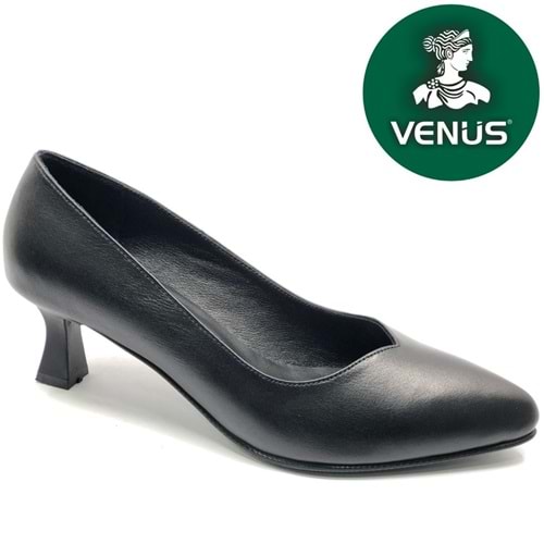 Venüs Razorbil Hakiki Deri Şeker Topuk Kadın Topuklu Ayakkabı Kadın Sitiletto