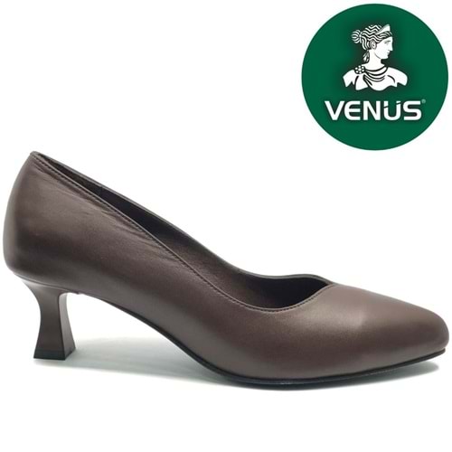 Venüs Razorbil Hakiki Deri Şeker Topuk Kadın Topuklu Ayakkabı Kadın Sitiletto