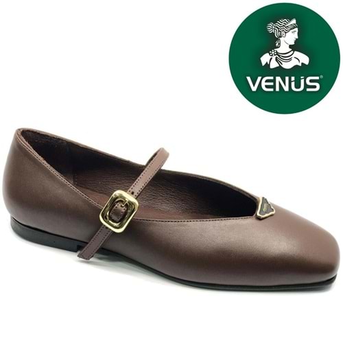 Venüs Hermit Hakiki Deri Ortopedik Kadın Casual Babet Ayakkabı