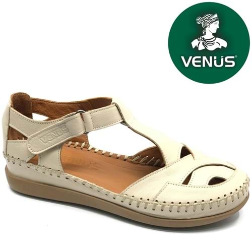 Venüs Omelo Hakiki Deri Comfort Ortopedik Kadın Sandalet