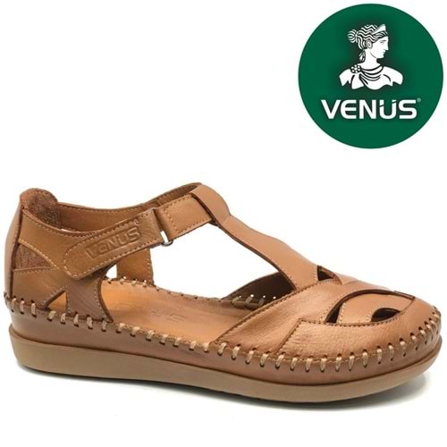 Venüs Omelo Hakiki Deri Comfort Ortopedik Kadın Sandalet