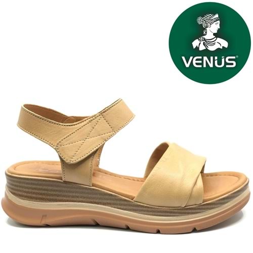 Venüs Libom Hakiki Deri Comfort Ortopedik Kadın Sandalet