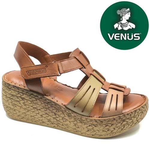 Venüs Tenrag Hakiki Deri Comfort Ortopedik Kadın Sandalet