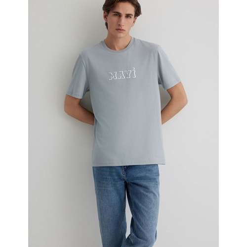 Mavi M0612686-70093 Mavi Baskılı Tişört Erkek Tişort