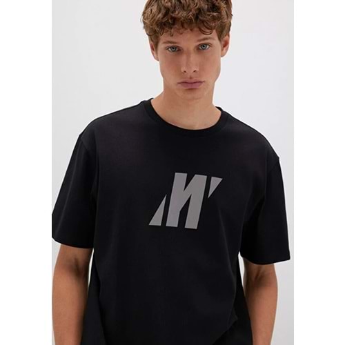 Mavi M0613092-900 Mavi Pro Logo Reflektör Detaylı Tişört Erkek T-Shirt