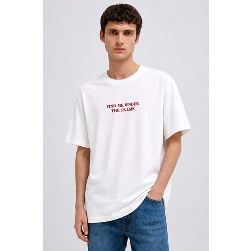 Mavi M0613280-70057 Find Me Under The Palms Baskılı Tişört Erkek T-Shirt