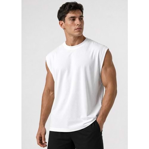 Mavi M0613291-620 Basic Sıfır Kol Tişört Erkek T-Shirt
