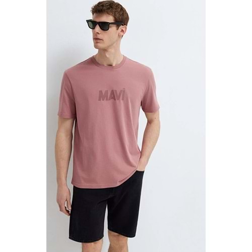 Mavi M0612896-70948 Mavi Logo Baskılı Tişört Erkek T-Shirt