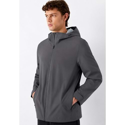 Mavi M0110853-71379 Mavi Pro-Tech Su İtici Kapüşonlu Erkek Mont