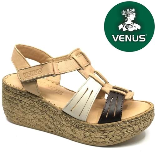 Venüs Tenrag Hakiki Deri Comfort Ortopedik Kadın Sandalet