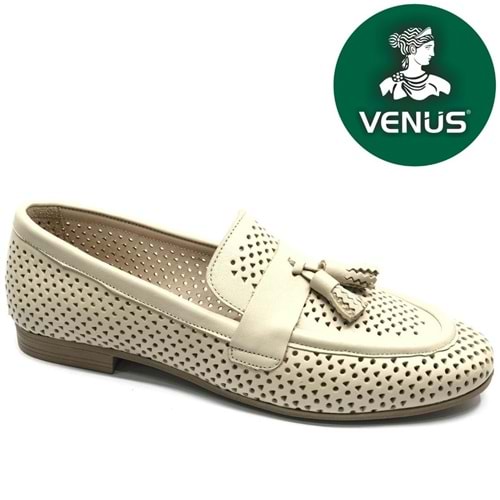 Venüs Pallas Hakiki Deri Ortopedik Kadın Casual Babet Ayakkabı