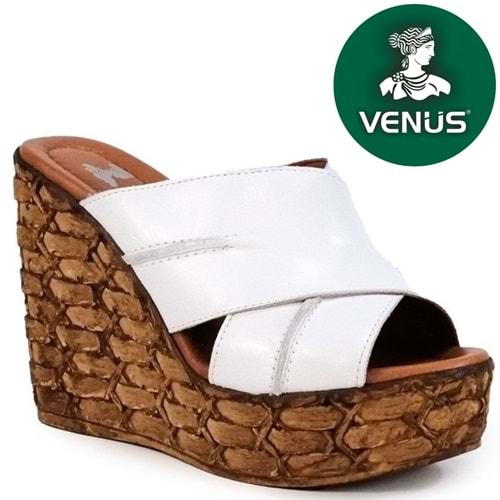 Venüs Pruh Hakiki Deri Kadın Terlik