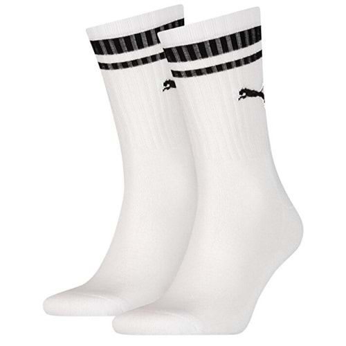 Puma 907944-02 Crew Heritage 2 Pack 2 Parça-Adet Unisex Çorap
