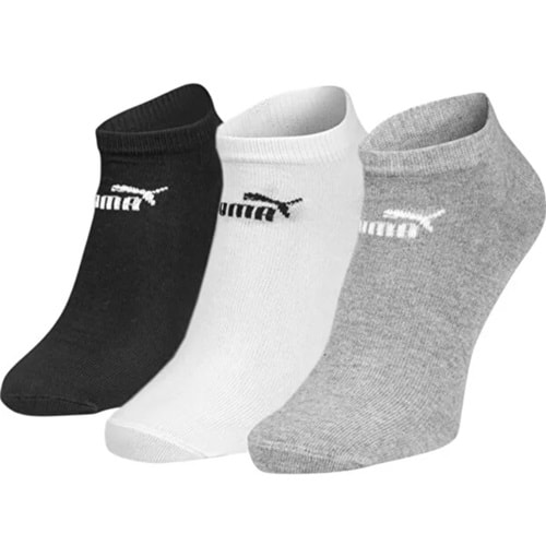 Puma 947109-07 Elements 3 Pack 3 Parça-Adet Unisex Çorap