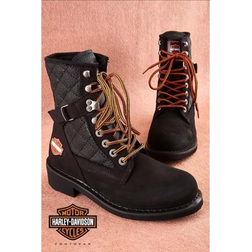 Harley Davidson 025G100078 New Worker Deri Postal Kadın Bot