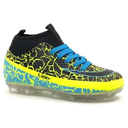 Lion 1071 profesyonel Çocuk Çoraplı krampon Ayakkabı