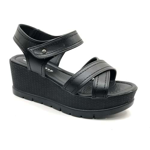 Ayakdaş 1017 Kadın Dolgu Taban Sandalet