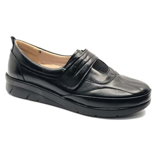 Berfilla Dr.Tavsiyeli İçi %100 Deri Anne Kadın Babet Ayakkabı