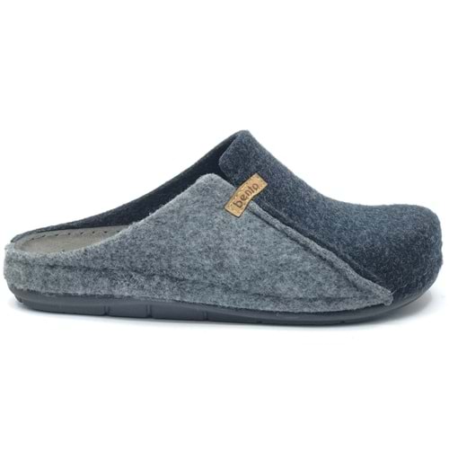 Bento K-63-007 Ev Terliği Ortapedik Erkek Terlik