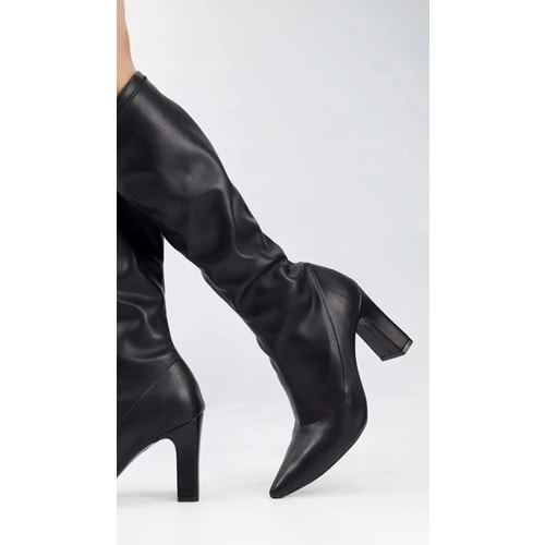 Feles Streç Sivri Burun Kadın Çizme