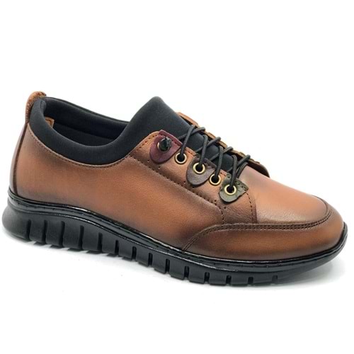 Alfalotti 84165 Hakiki Deri Ortopedik Kadın Casual Ayakkabı
